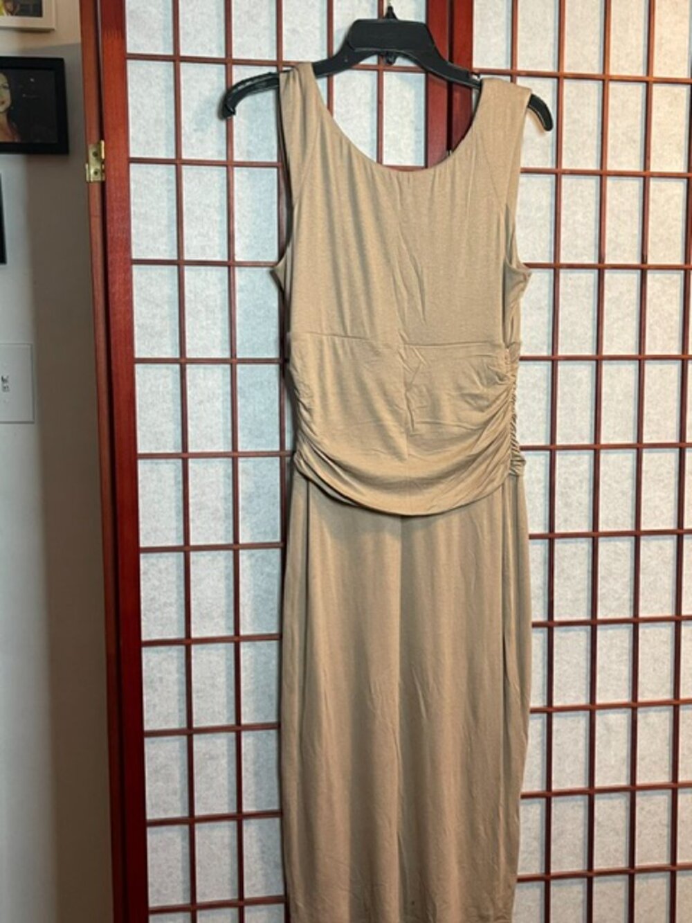 Tan Dress